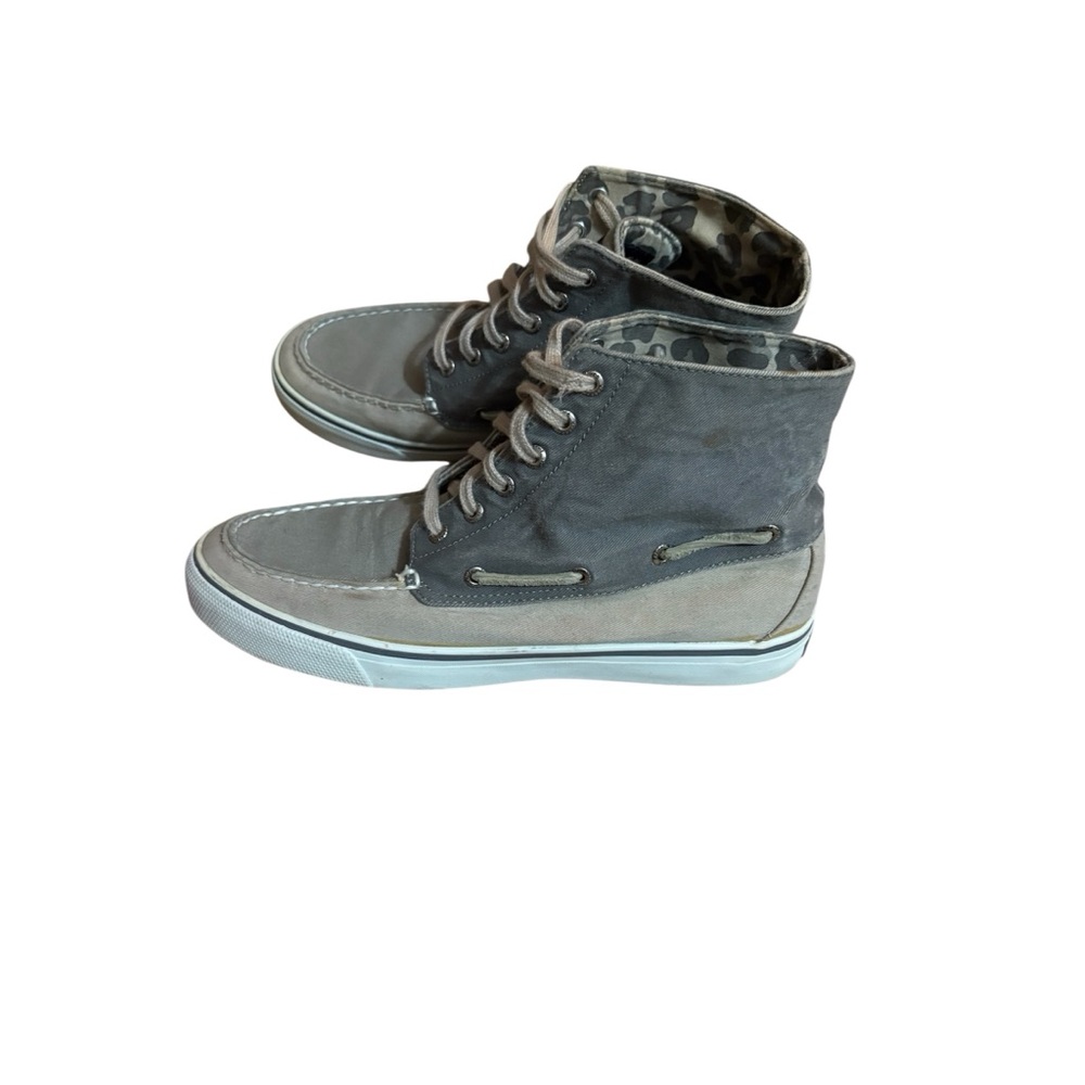 SPERRY - Top-Sider High Top Canvas Boat Shoes